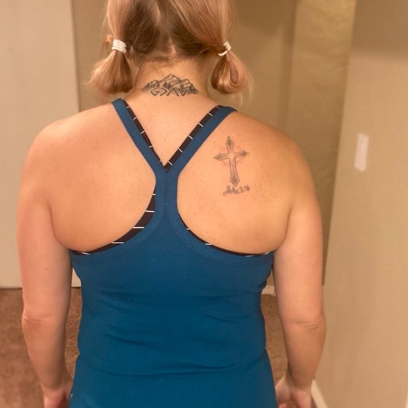 Zyia blue Daphne tank - Picture 2 of 5